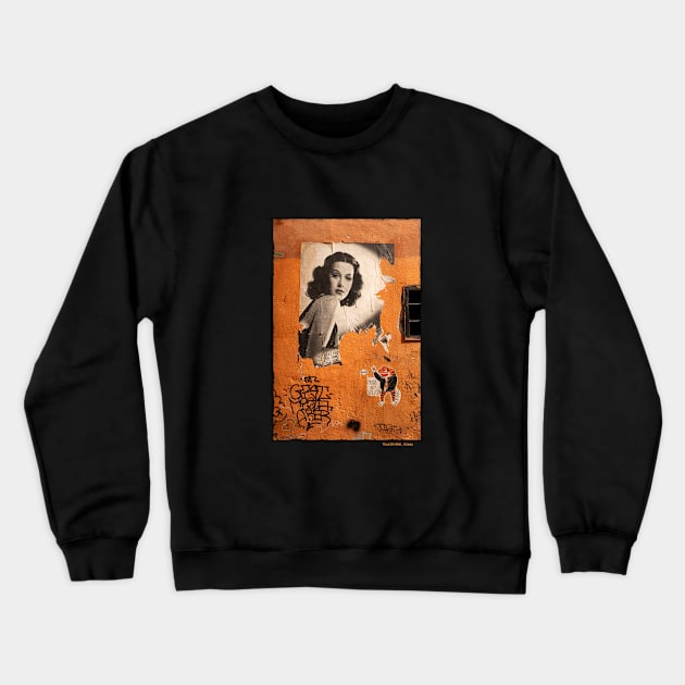 Street Art Rome Crewneck Sweatshirt by Kingrocker Clothing